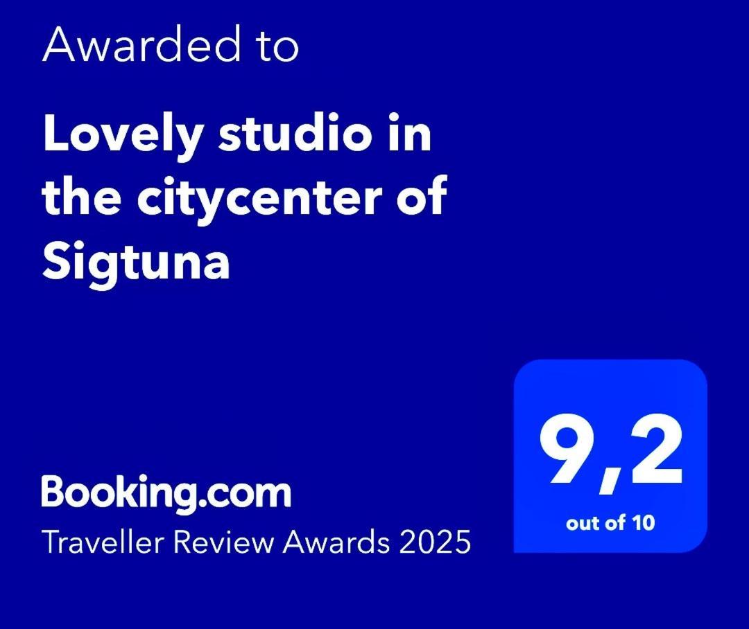 Lovely Studio In The Citycenter Of Sigtuna Bagian luar foto